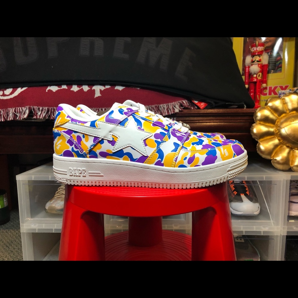 Bape LA Store Color Camo Bape Sta